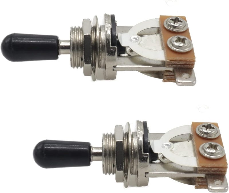 Cheerock Electric Guitar 3-Way Toggle Selector Switch for Les Paul - 2pcs Pickup Switch, Guitar Accessories - Image 3